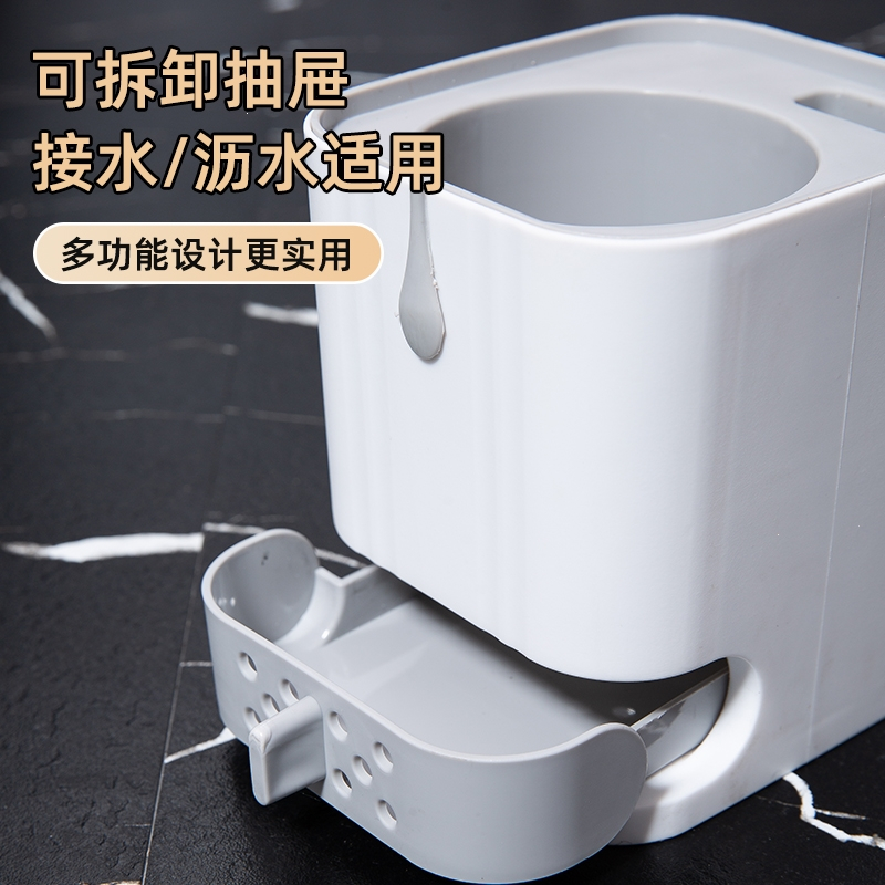马桶刷家用无死角免打孔壁挂式洗厕所刷子卫生间洗刷神器