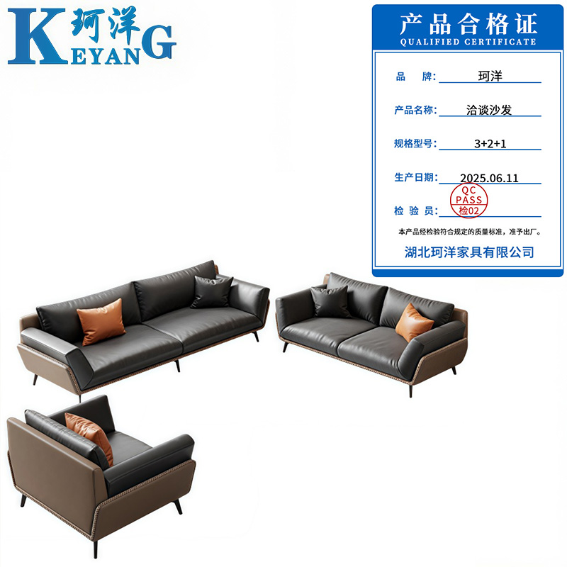 珂洋 洽谈沙发 3+2+1 套高清大图
