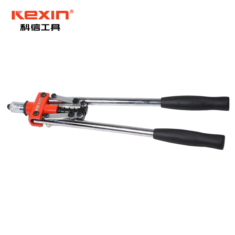 科信(kexin)专业型双把式拉铆枪 铆钉枪拉帽枪双把手动拉钉枪 17“ KX2317 1把