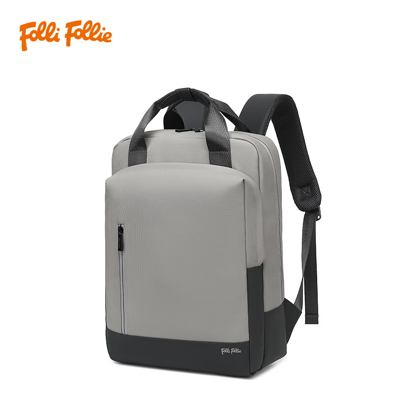 FOLLI FOLLIE 商务简约修身双肩包FF-D002A高清大图
