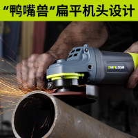 芝浦(ZHIPU)多功能工业级角磨机家用磨光手磨机打磨切割机手砂轮电动工具 【1600W】重载级 实用套装