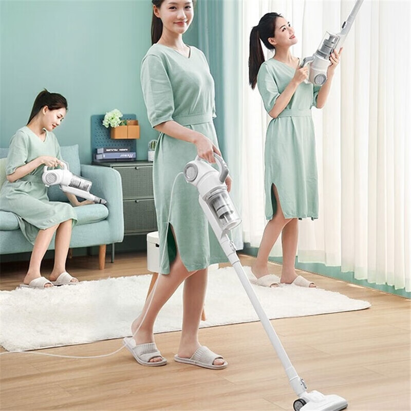 (顺丰发货)美的(Midea)立式手持推杆二合一吸尘器SN7白色高清大图