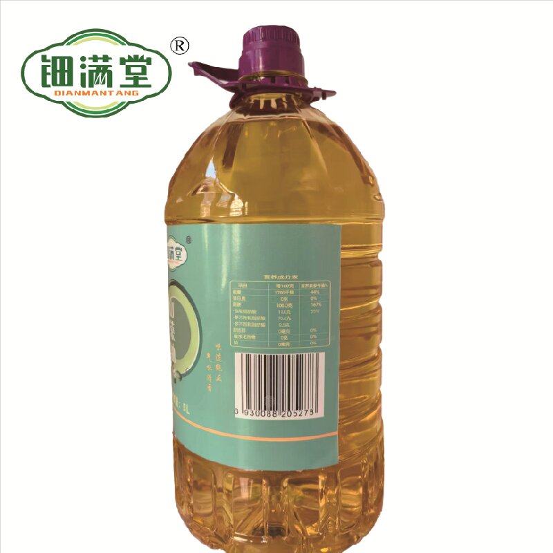 钿满堂山茶油5升/桶高清大图