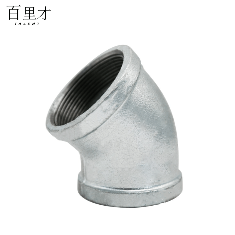 百里才 镀锌弯头45°DN32 个图片