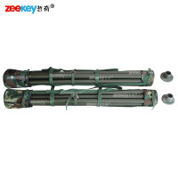 哲奇ZONYE短波双极天线杆套件(带底座) AT/SJ-2×20m型2根7.2米铝合金杆+2底座+2携行袋6*1.2米