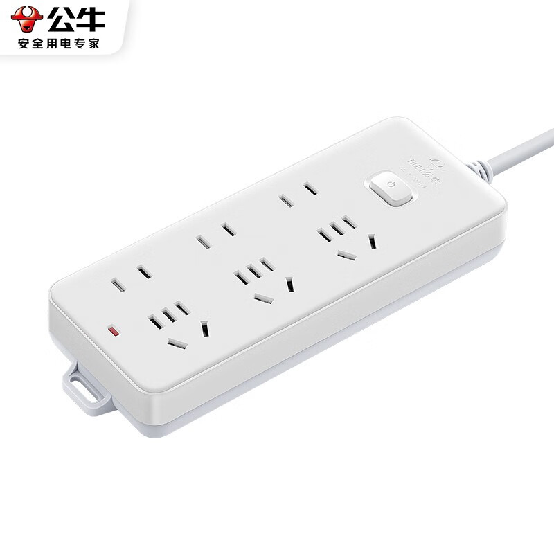 公牛bull插座6位总控5米gn402