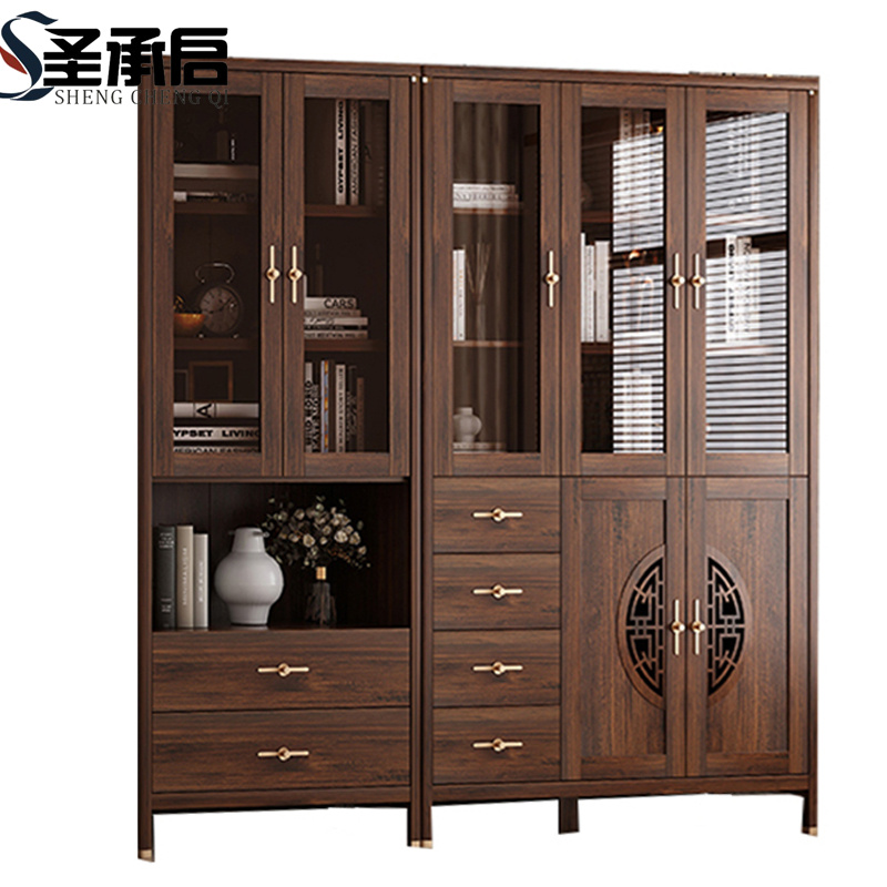 圣承启 书柜 七门 台高清大图