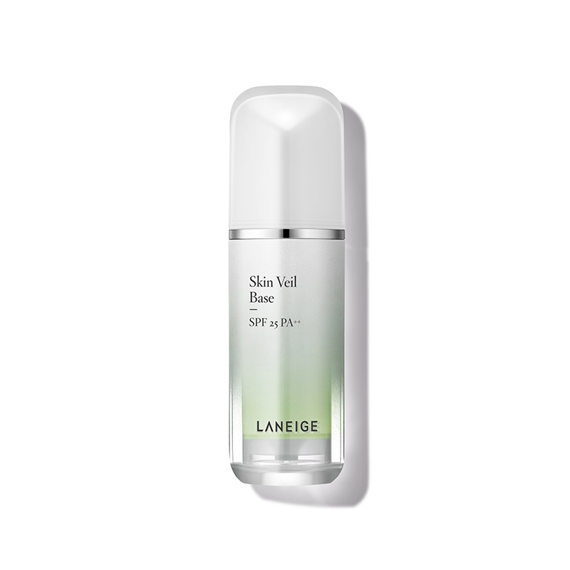 兰芝(LANEIGE)补水保湿 水凝臻白净透水乳护肤品系列 2018新版雪纱丝柔绿隔离霜60#