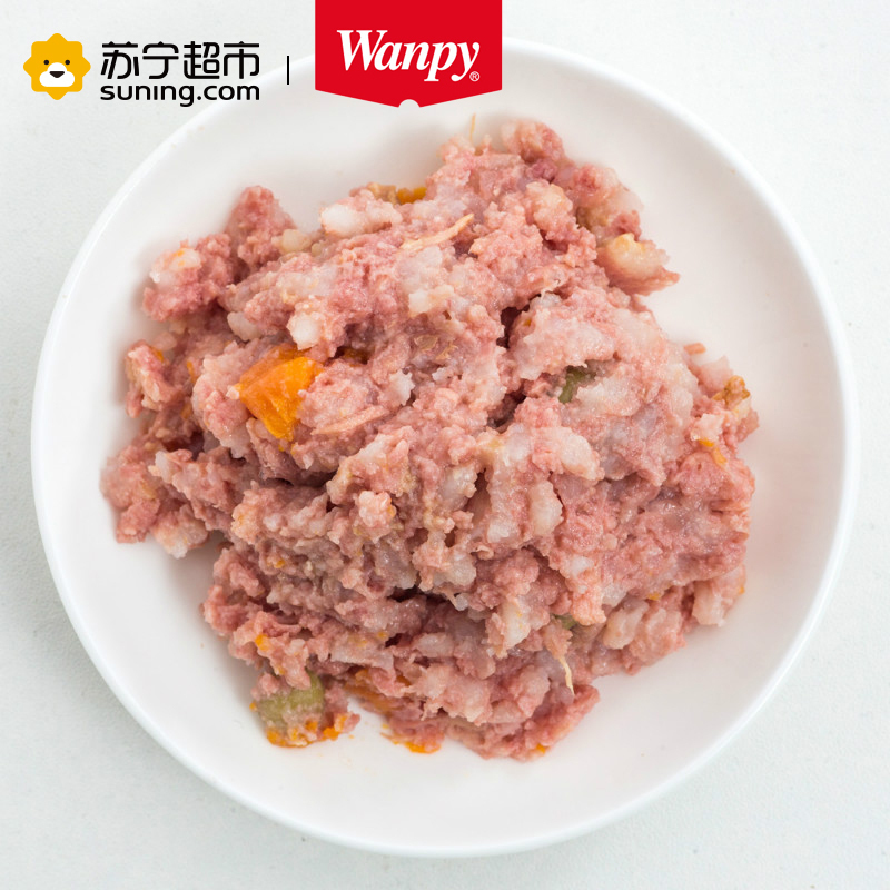 Wanpy顽皮狗罐头鸡肉米蔬菜罐头100g*24入狗湿粮整箱狗狗罐头零食拌饭