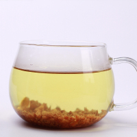 苦荞茶黑珍珠黑苦荞茶买1送1共[300g*2罐]+蘑菇
