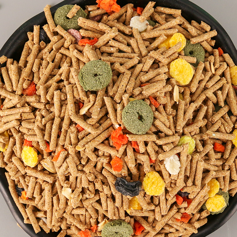 兔子主粮饲料幼兔粮垂耳兔粮食成年兔饲料宠物兔粮兔吃的食物