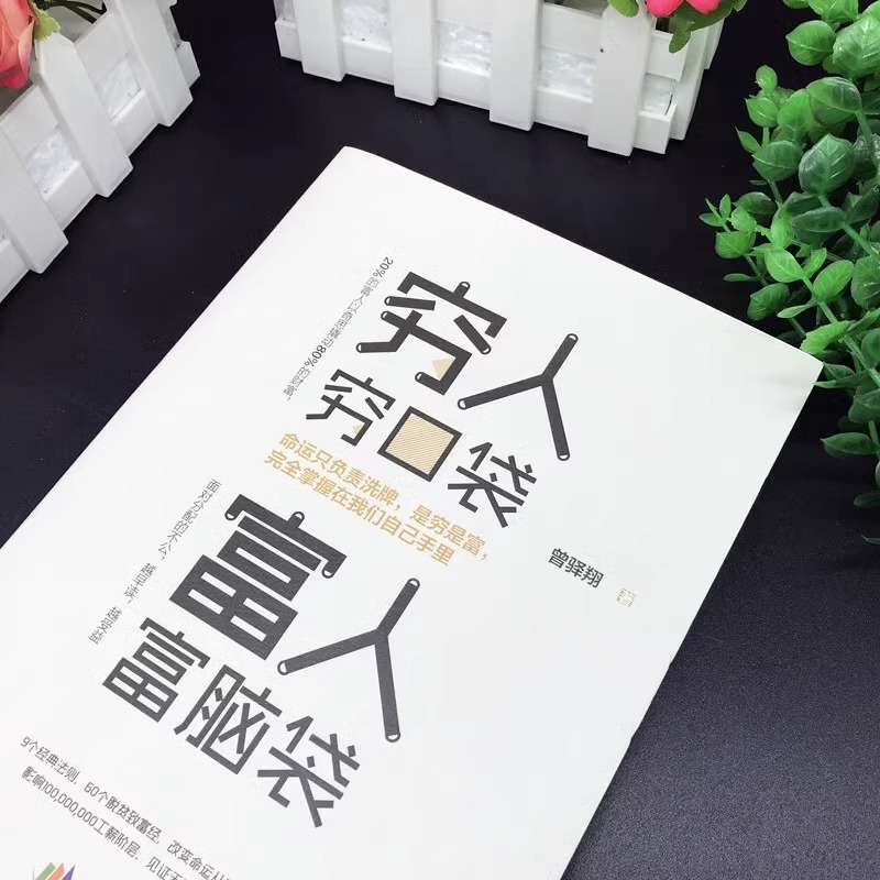 [正版]认准穷人穷口袋富人富脑袋 创业书籍商业经济学逻辑思维方式决定财富自由书副业赚钱小项目书籍观念培养财商销售经管励高清大图