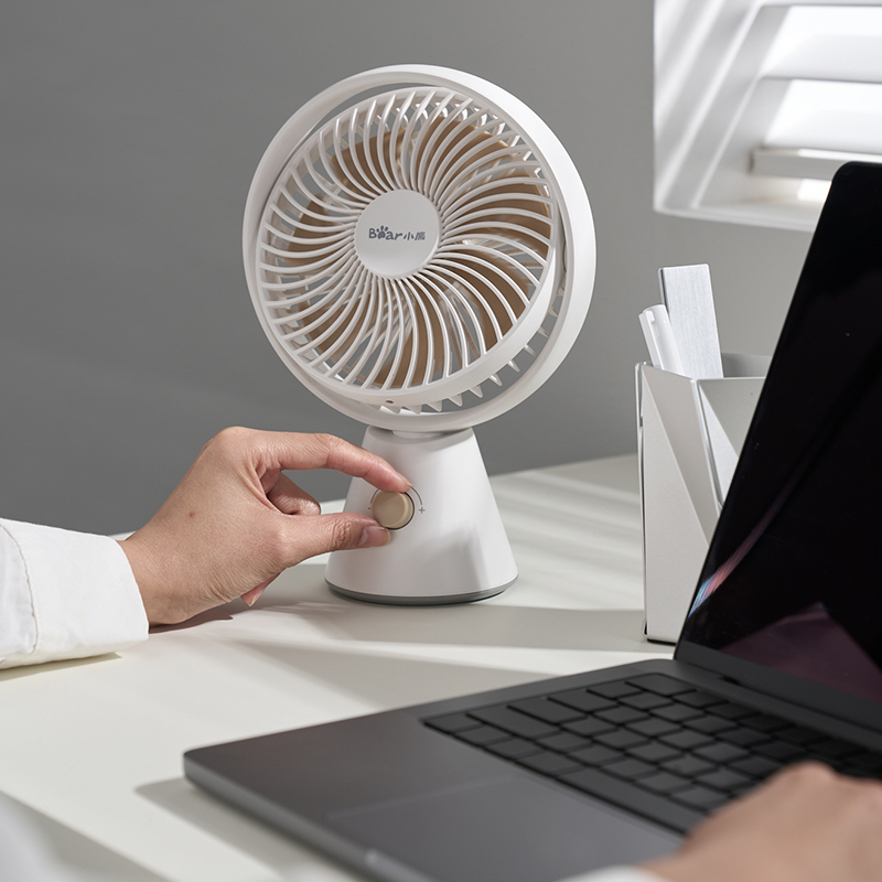 小熊 桌面电风扇 DFS-H08G5 白色高清大图