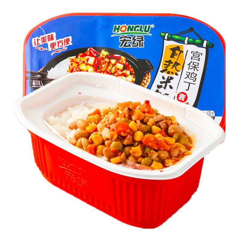 宏绿自热米饭宫保鸡丁420g