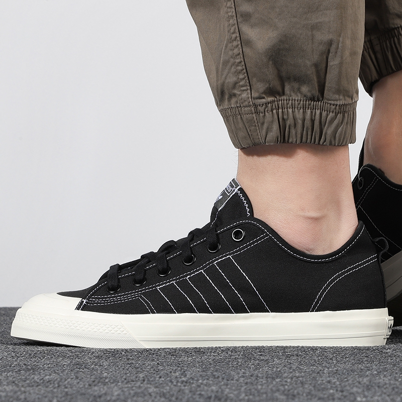 Adidas/阿迪达斯三叶草 男鞋21新款NIZZA RF舒适耐磨透气休闲鞋 EE5599