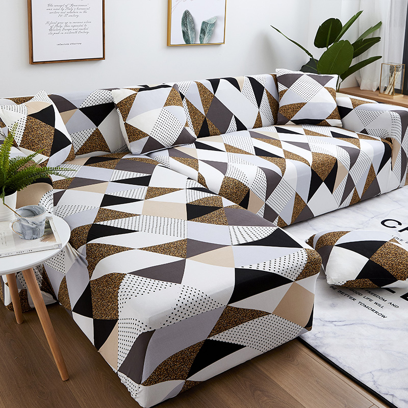 弹力懒人沙发套罩通用型全包萬能套北欧简约布艺沙发垫全盖 火烈鸟 XL码(沙发长度230-300cm适用)一般适合四人沙发高清大图