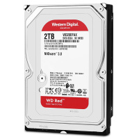 西部数据(WD)红盘 2TB硬盘(NAS) SATA6Gb/s 64M缓存 5400转 网络储存(WD20EFAX)