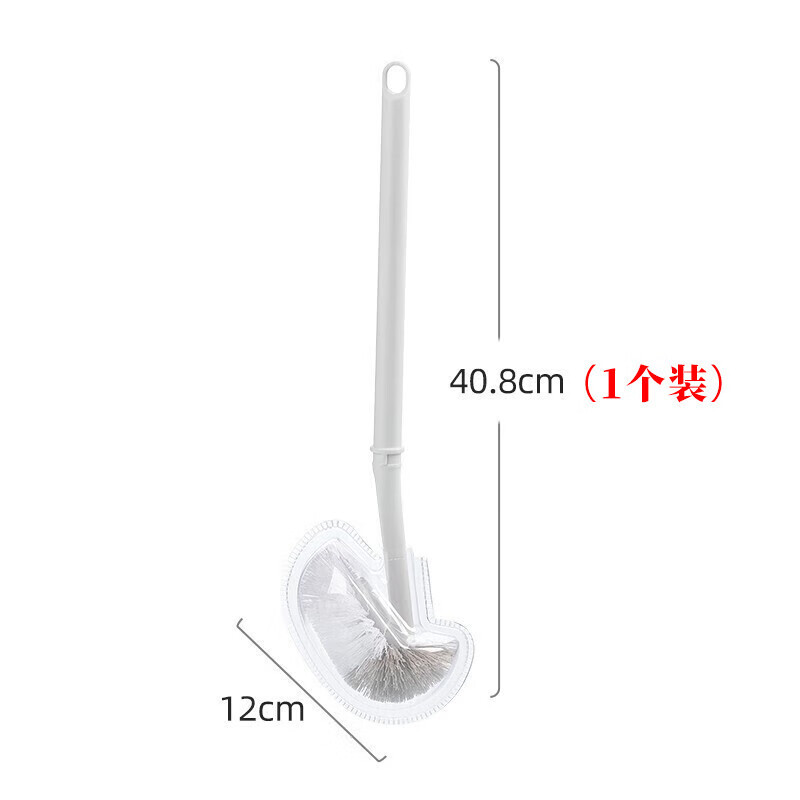 茶花(CHAHUA) 倍洁马桶刷子翘头清洁硬毛刷浴室长柄把神器卫生间厕所刷子高清大图