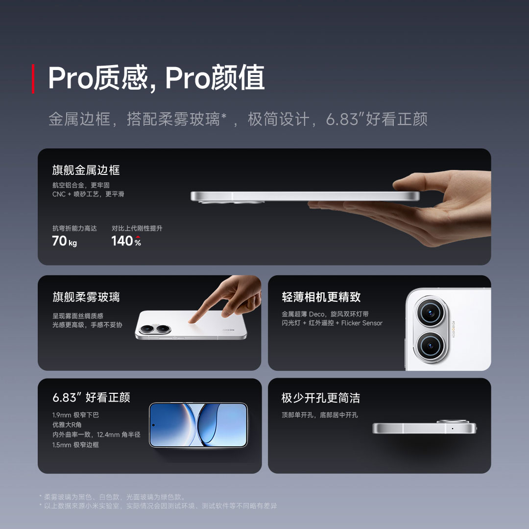 [手机]REDMI Turbo 4 Pro 黑色 16GB内存 512GB存储新品红米note手机小米手机小米自营旗舰店新品正品turbo4pro高清大图