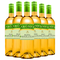 法国原瓶进口 奥莫斯荔枝味配制酒 Aromes blanc saveur litchi整箱装750ml*6