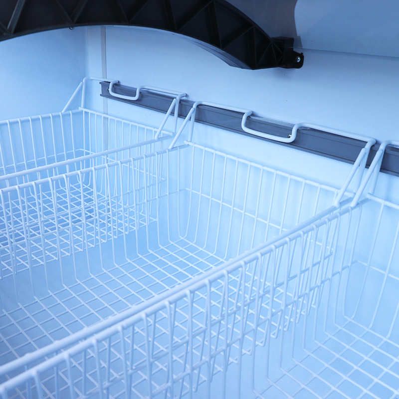 安淇尔便利店柜超市冷藏冷冻冰柜商用冰淇淋低温冷柜点菜柜展示柜双温