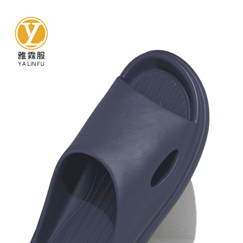 雅霖服 拖鞋深蓝YLFXT106019 双高清大图