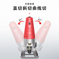 安捷顺(ANJIESHUN)曲线锯家用多功能电锯木板切割小型迷你电动工具线锯手持锯 经典款曲线锯（纸盒装）送10根锯条