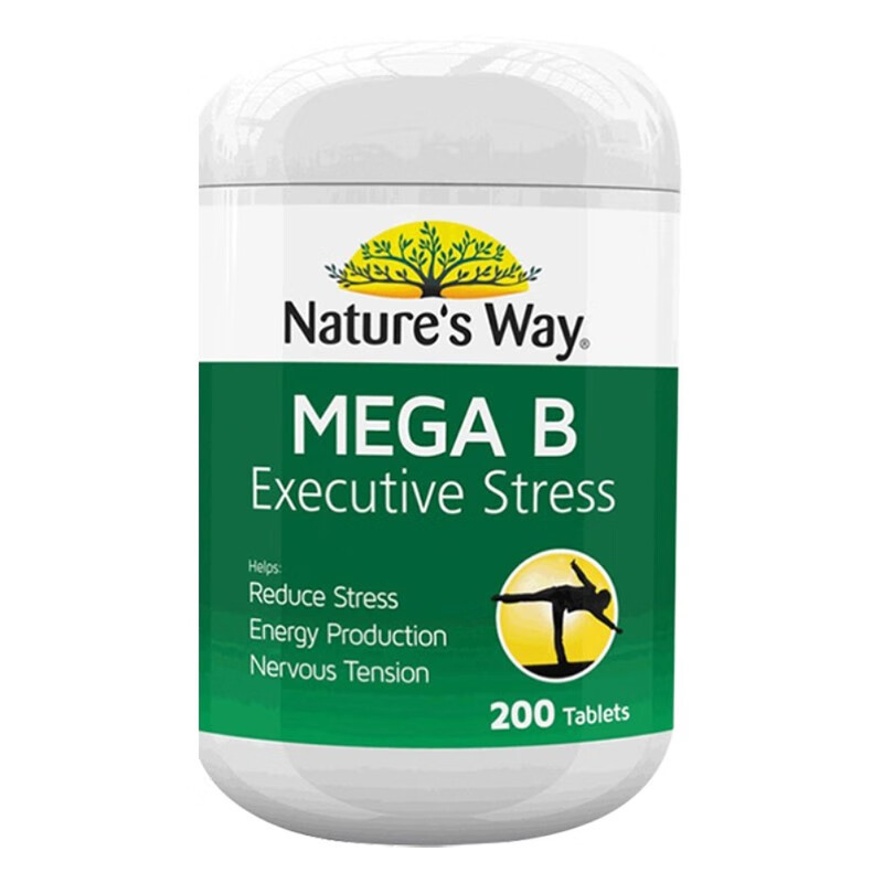 澳大利亚Nature’s Way佳思敏 复合维生素B族片 200片 含维b1b2b3b6