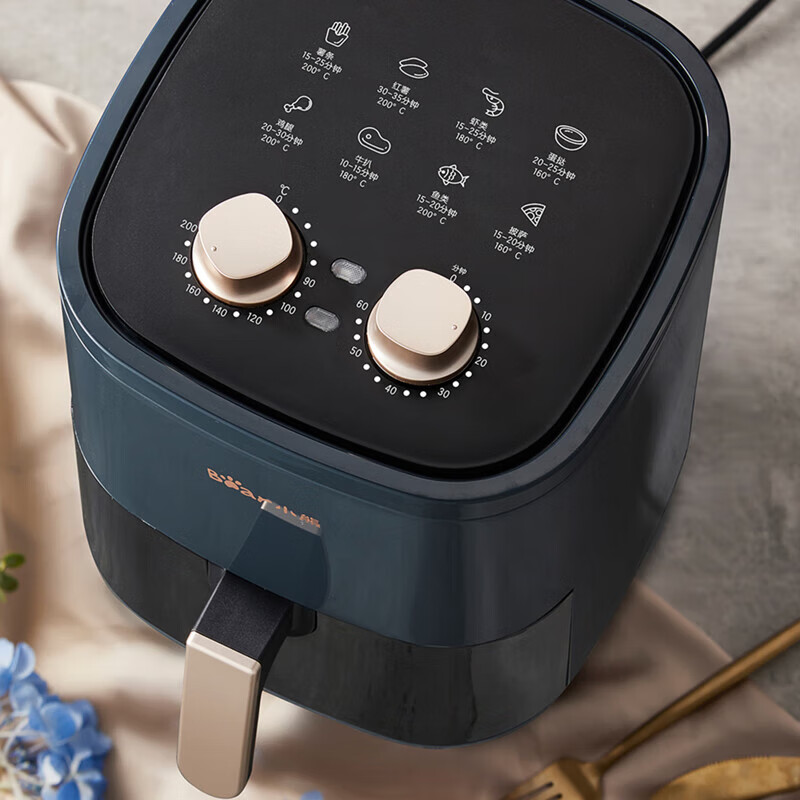 小熊(Bear)家用无油烟低脂多功能空气炸锅 QZG-E12Z6