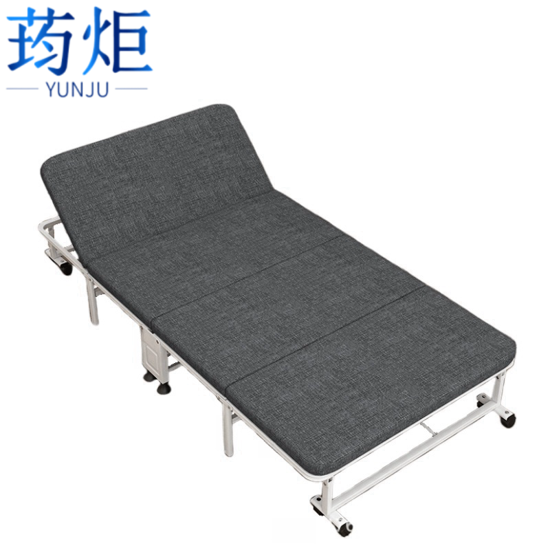 荺炬折叠躺椅床高清大图