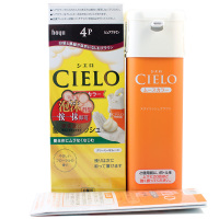 宣若(CIELO)染发摩丝 4P自然红棕(日本进口染发剂 健康遮盖白发染发泡沫染发霜)