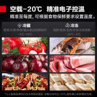 德玛仕 DEMASHI 四门冰箱商用冰柜 立式冷藏冷冻 四开门厨房冰箱 四门-BCD-900A-2W(双温)[工程款]