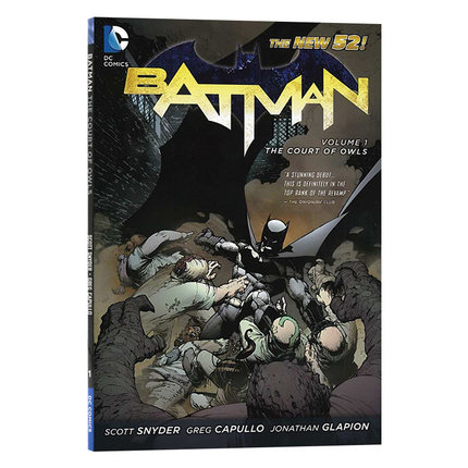 蝙蝠侠2 猫头鹰之城 [正版]蝙蝠侠6 墓地转移 英文原版 Batman Vol. 6 Graveyard Shift高清大图