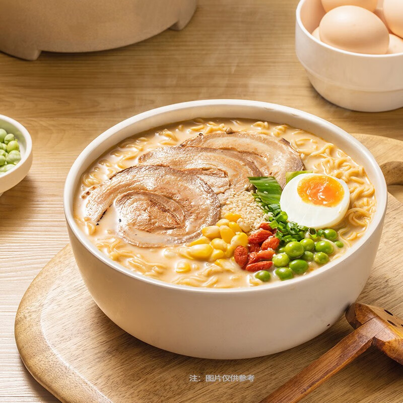 康师傅 康师傅汤大师方便面日式叉烧豚骨瑶柱排骨番茄牛腩面宵夜高清大图