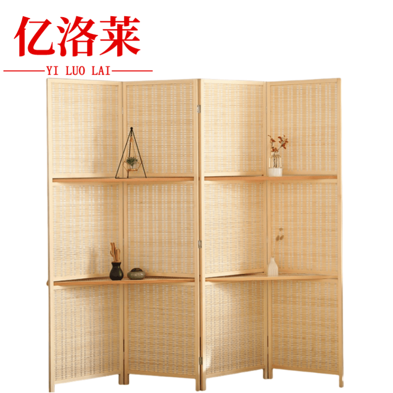 亿洛莱 四扇屏风 200*2*170cm 个高清大图