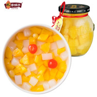 林家铺子什锦水果罐头350g*6罐玻璃罐装新鲜水果经典口味