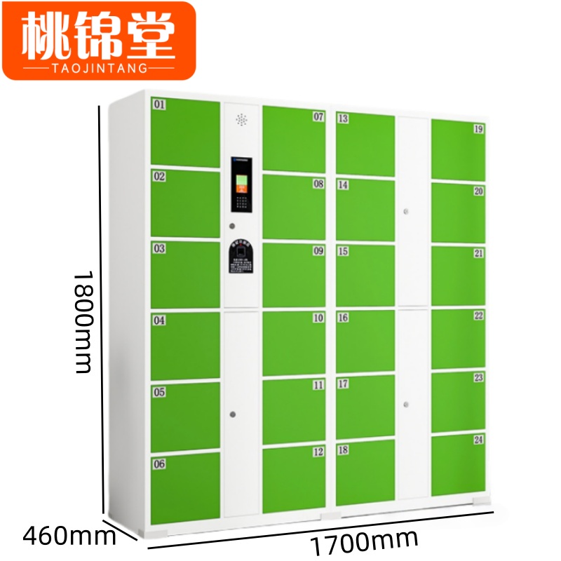 桃锦堂电子存包柜 智能柜24门台