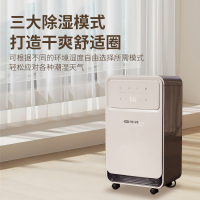 先锋除湿机家用抽湿器防潮定时吸湿器泵压排水免倒水14L/天适用于18-24平