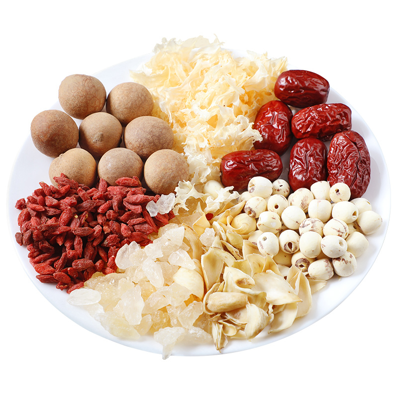 盛耳 银耳莲子羹材料组合100g*2袋 广式煲汤材料炖汤包食材干货四季靓汤