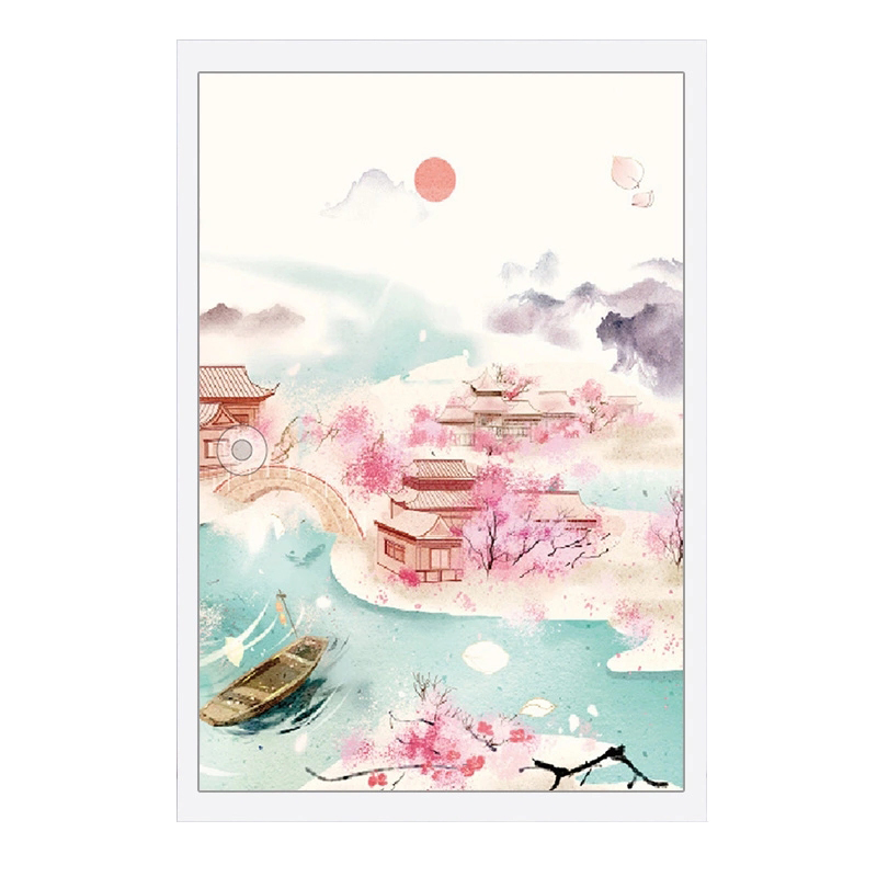 大画王diy数字油画古风中国风风景背景手绘水彩装饰插画女孩唯美意境
