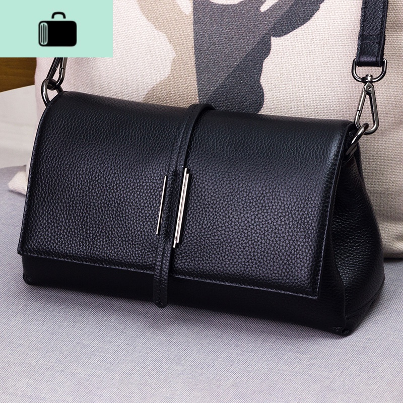 包包女斜挎包2020新款春夏款真皮多隔层单肩包女时尚百搭手提小包NEWLAKE高清大图