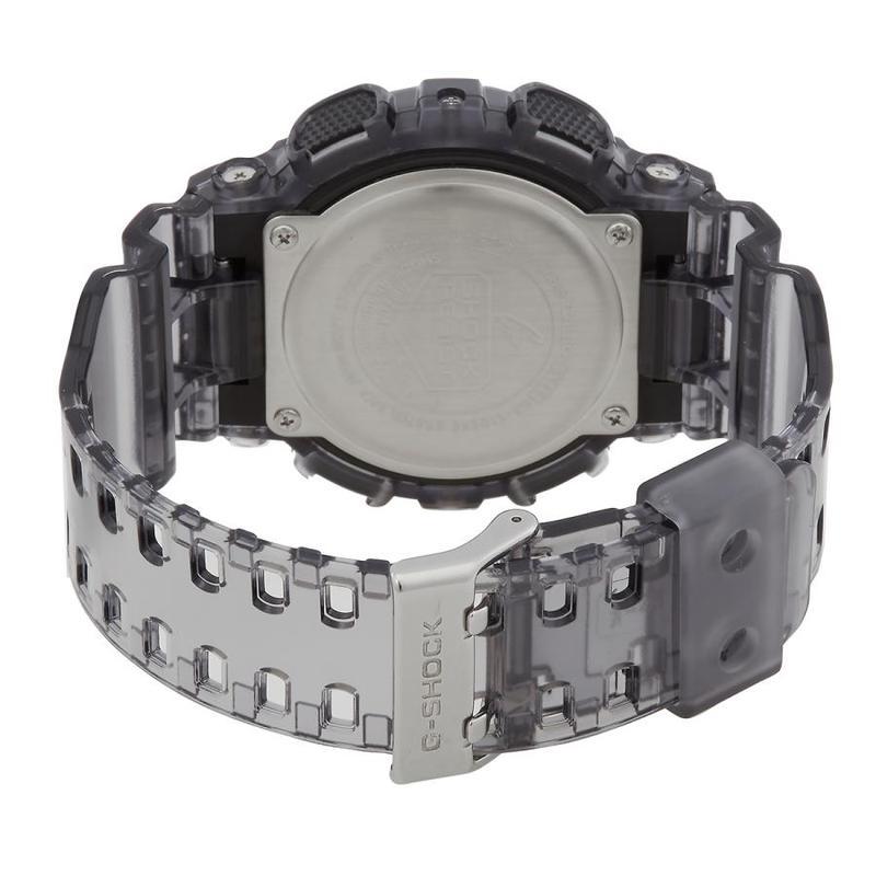 卡西欧(casio)男士 g-shock 简约时尚防水树脂黑色表盘石英手表ga-110