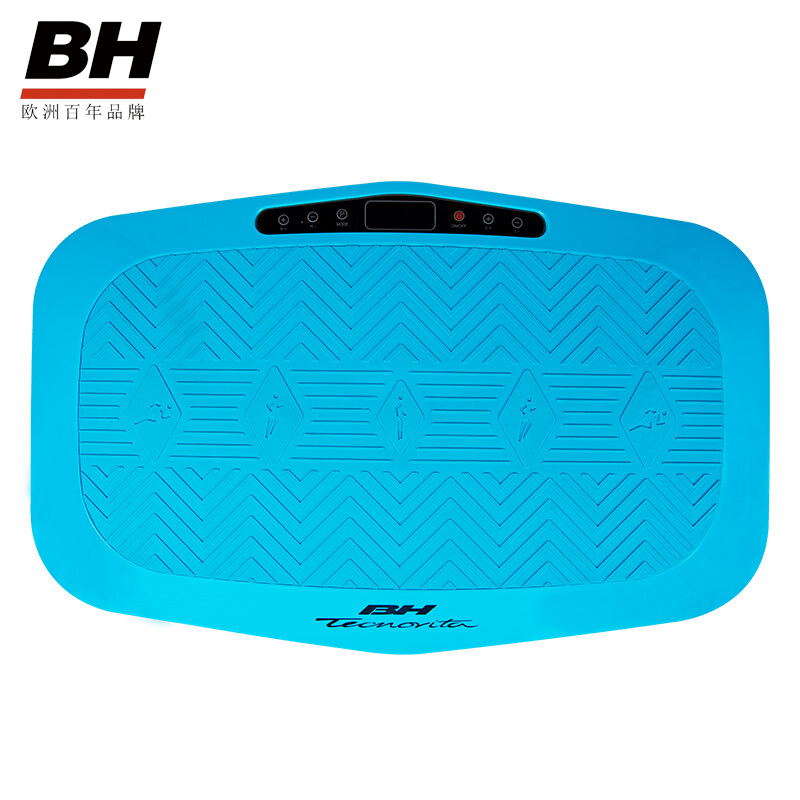 必艾奇(BH FITNESS)电动瘦腿带 YT60 家用减肥瘦身瘦腿部甩脂机无线震动3D健美塑身机 蓝色