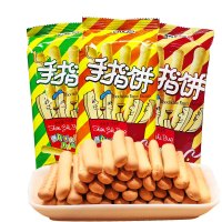 达利园 早餐手指饼干115gx1袋装 磨牙棒小孩小零食童年办公室休闲食品