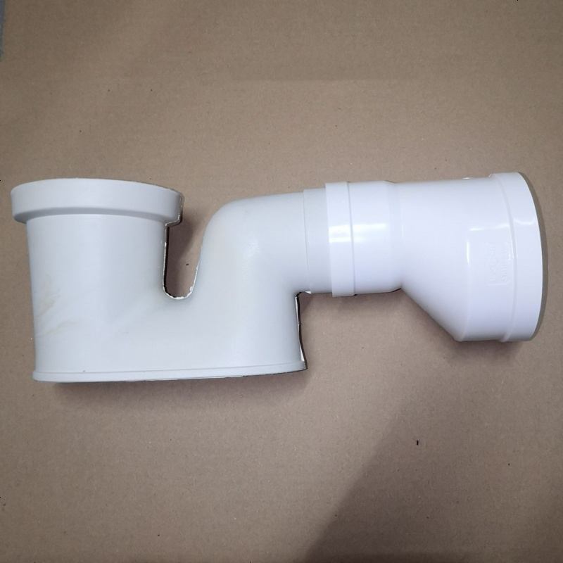 定做 蹲便器弯头 沉水弯 防臭弯 隔臭陶瓷弯头 蹲便器沉水弯 塑料s弯