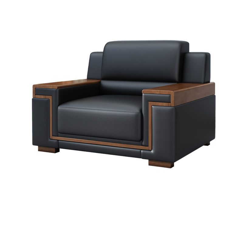 烁恒中式沙发单人张高清大图