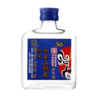 永丰北京二锅头 清香型白酒56度原浆酒 100ml单瓶装