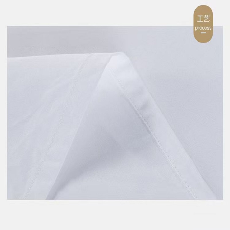 兰光铭 纯棉白色床单 160*210cm 条高清大图