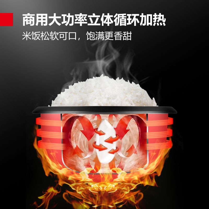 德玛仕DEMASHI商用电饭煲电饭锅商用大容量食堂饭店蒸饭茶叶蛋特大老式电饭锅 FR170-A高清大图