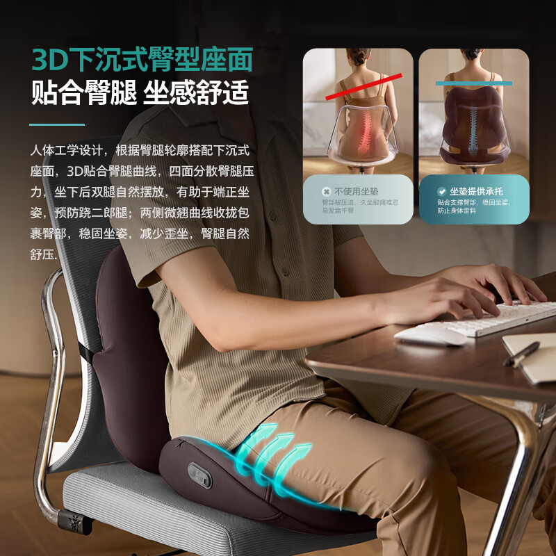 飞利浦智能颈椎按摩器3D深层揉捏长效缓解肩颈疲劳便携设计高清大图